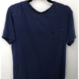 Barena mens blue short sleeve cotton t-shirt sz L
